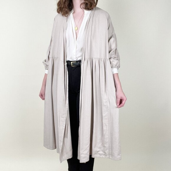 Vintage Jackets & Blazers - Vintage Handmade Whimsical Puff Sleeve Princess Pleated Fairycore Cottagecore